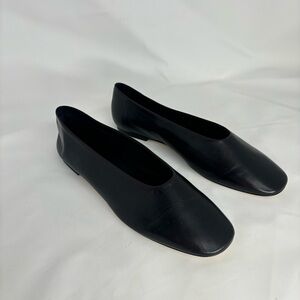 Aeyde | Kirsten Ballerina Flat | US 11.5 | Black